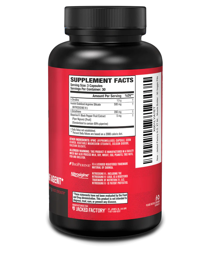 Jacked Factory N.O. XT 90 capsules