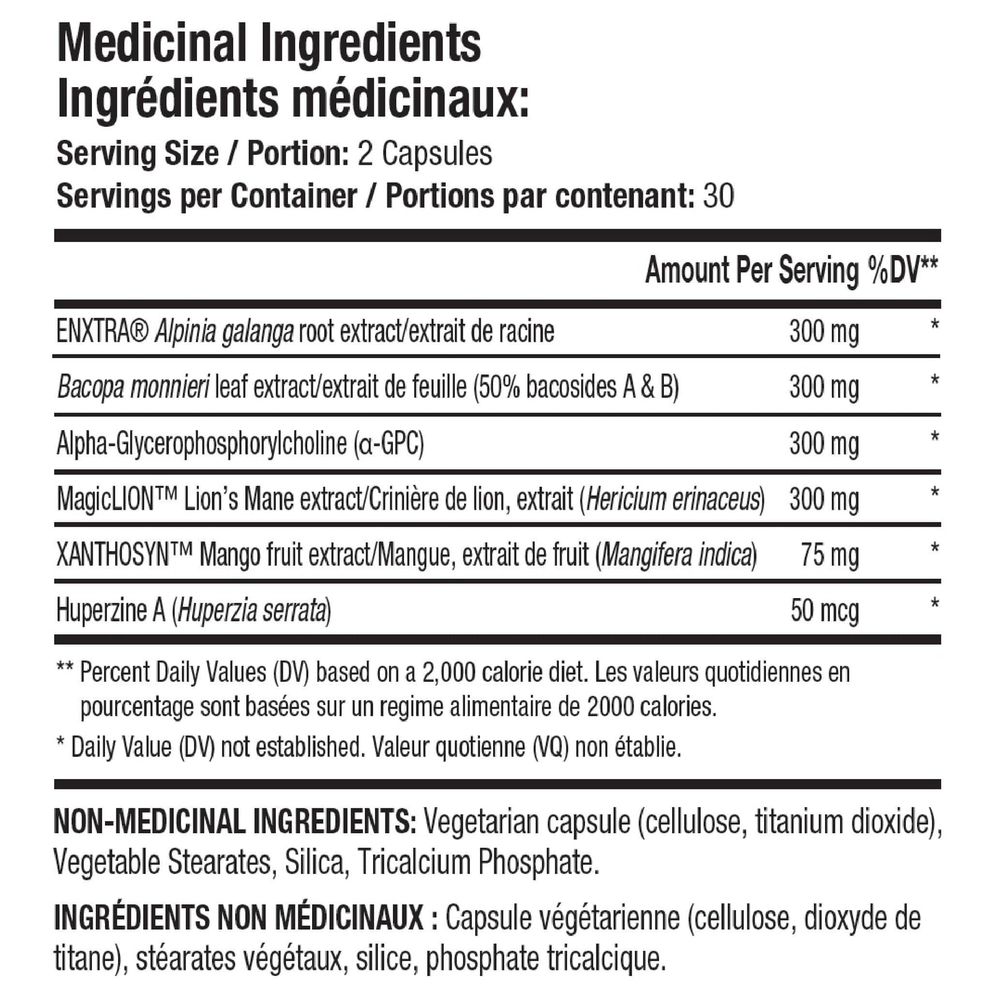 ANS Neuron Nootropic Brain Support 60ct