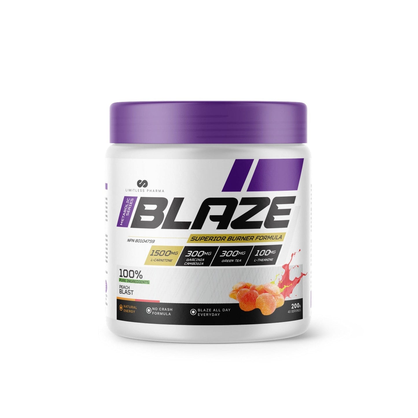 Limitless Pharma BLAZE 40 serving