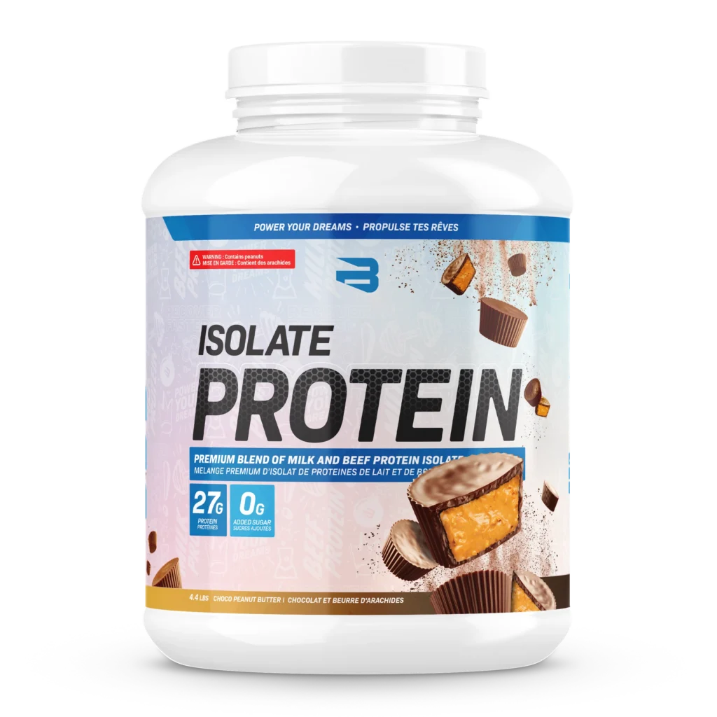 Believe Supplements Isolate Protein 60 serving