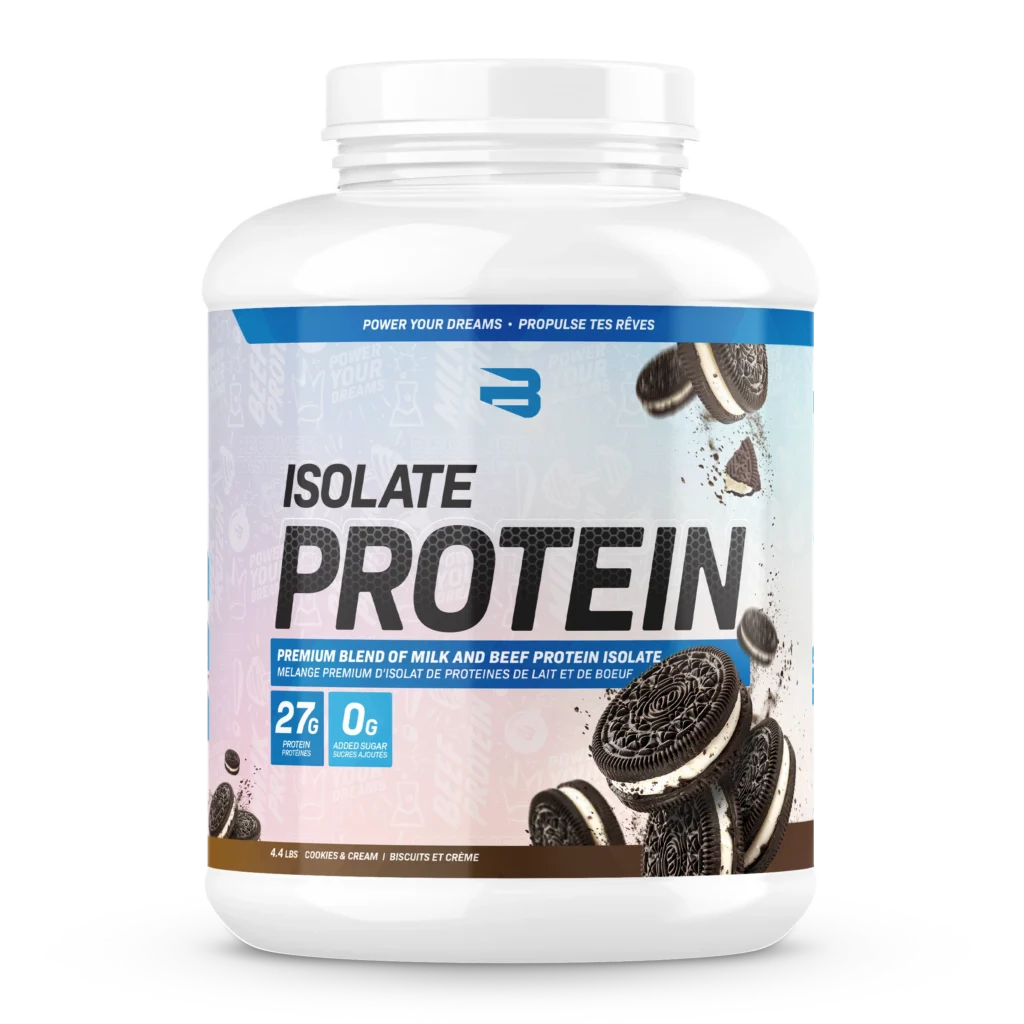Believe Supplements Isolate Protein 60 serving