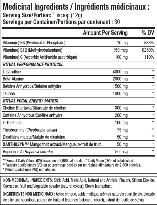 ANS Ritual 30 servings