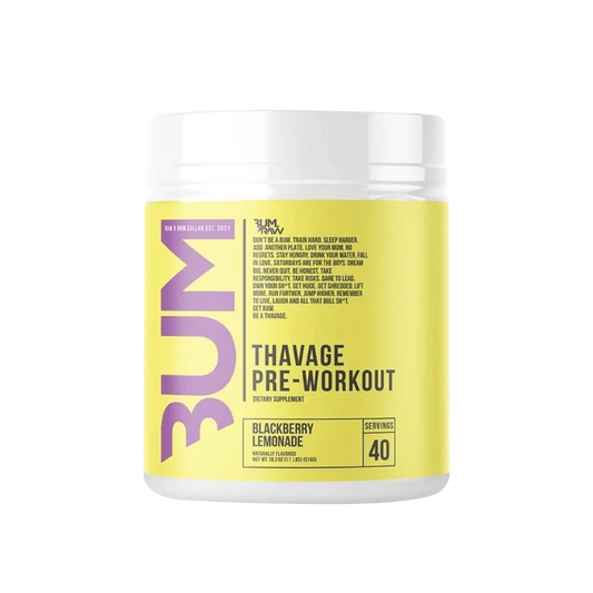 BUM x RAW Nutrition Thavage Pre-Workout 40 servings