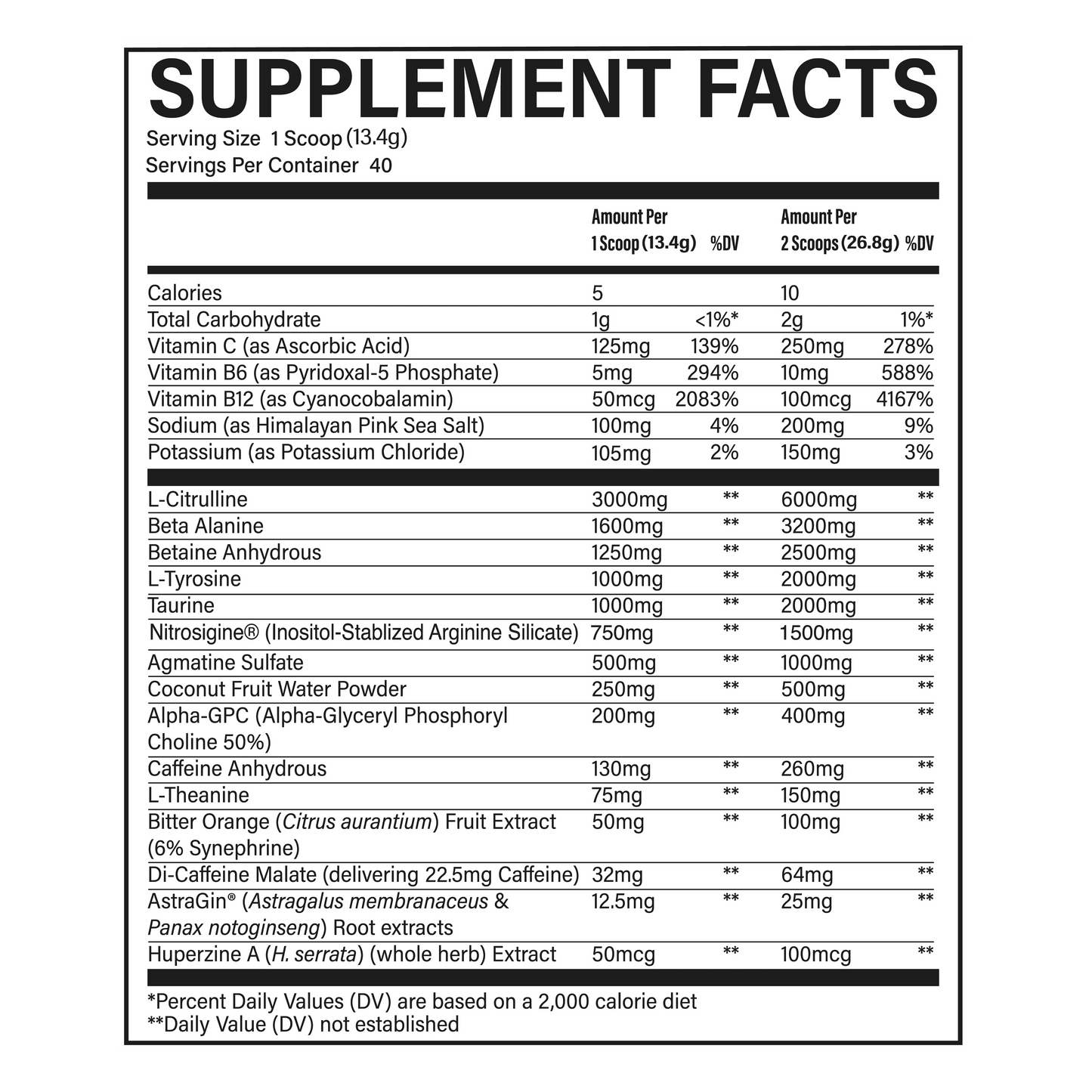 BUM x RAW Nutrition Thavage Pre-Workout 40 servings