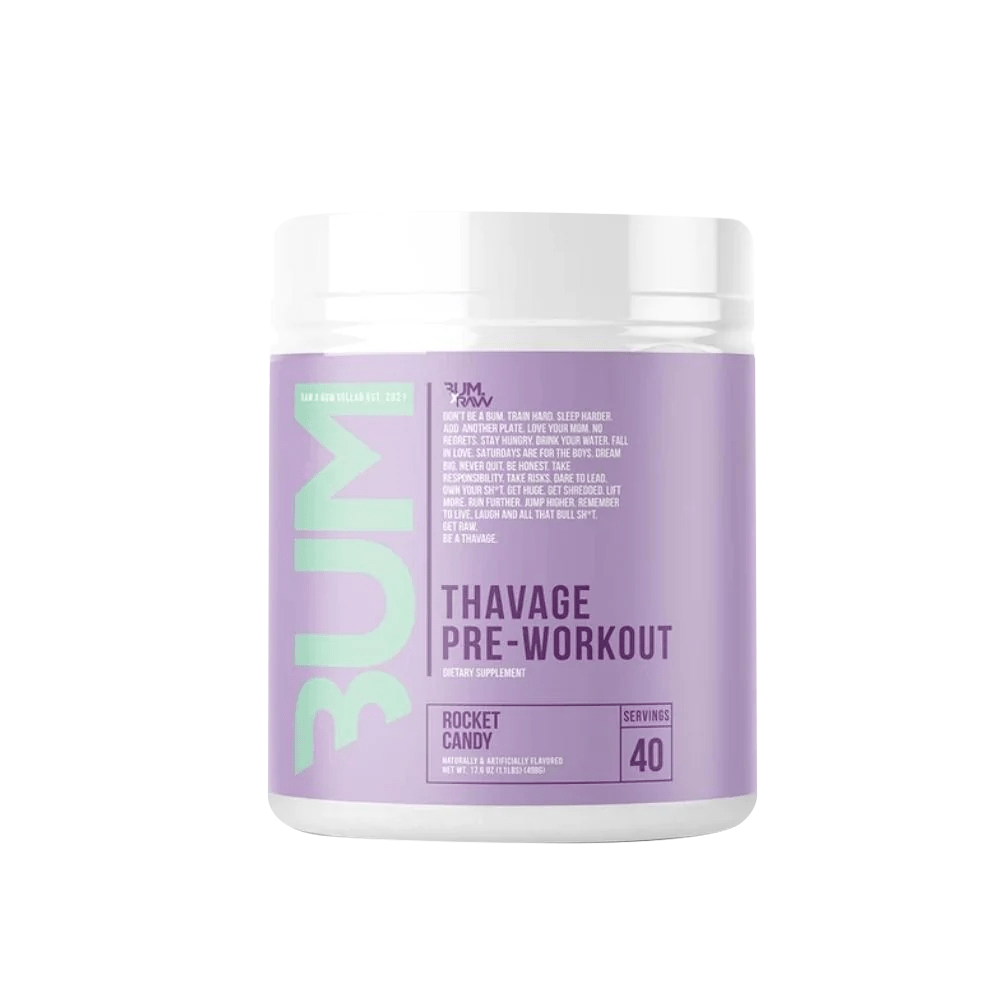 BUM x RAW Nutrition Thavage Pre-Workout 40 servings