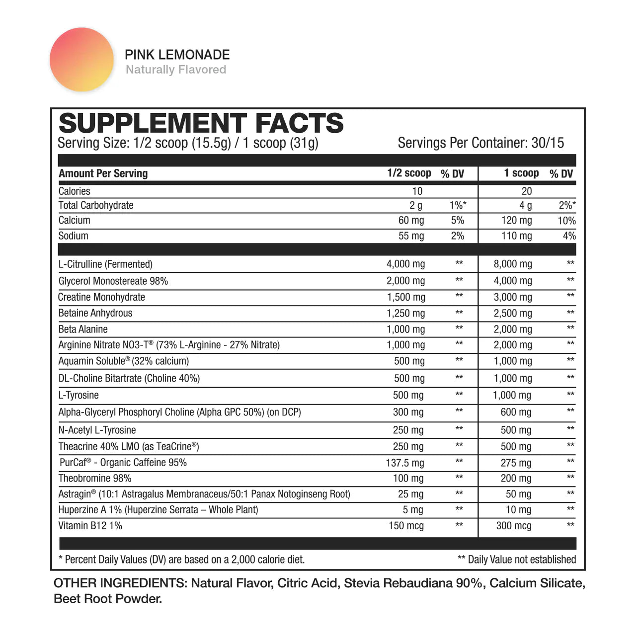 HD Muscle PreHD Ultra 30 servings