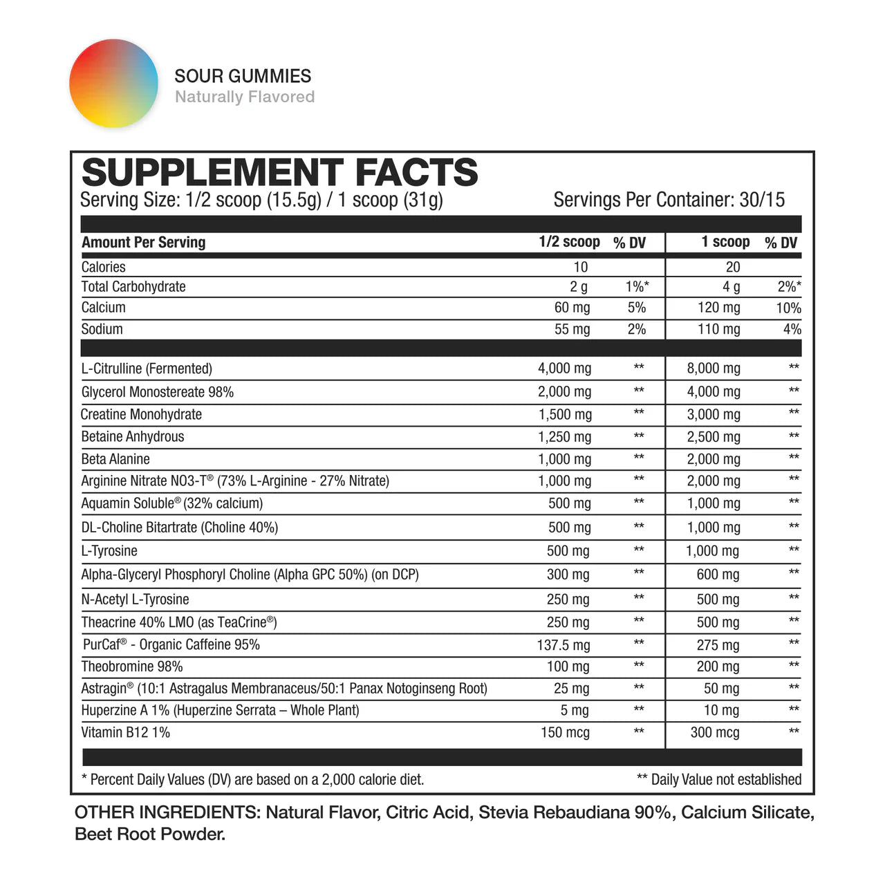 HD Muscle PreHD Ultra 30 servings