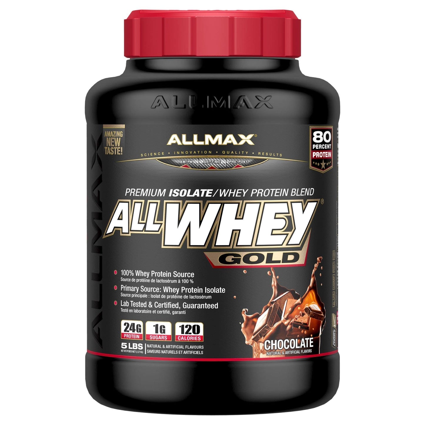 Allmax Allwhey Gold 5lb | HERC'S Nutrition Canada