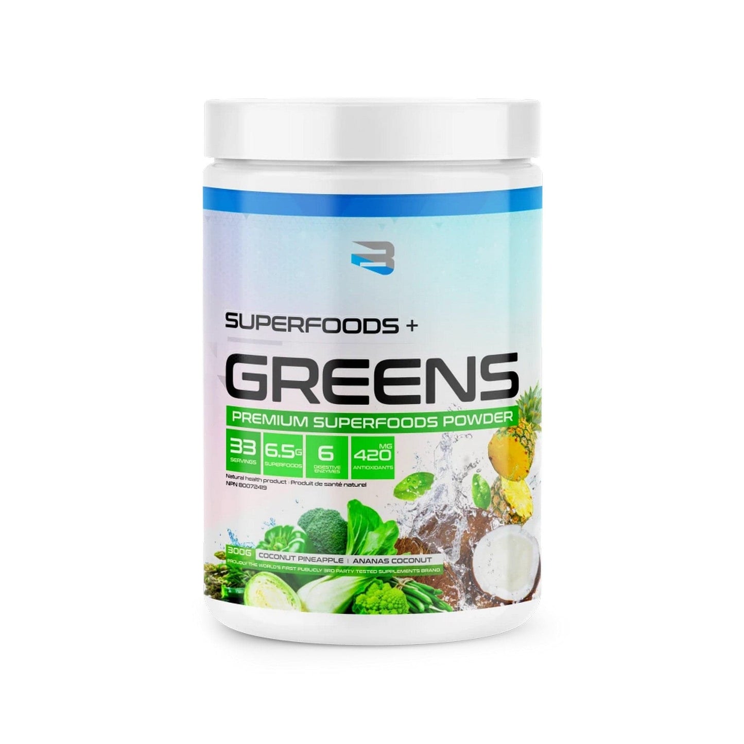 Believe Supplements Superfoods + Greens 30 serving