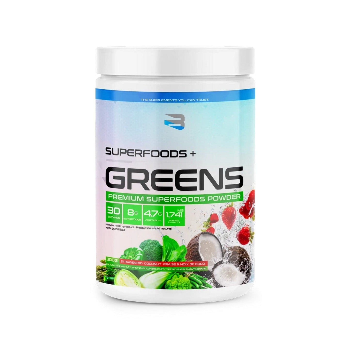 Believe Supplements Superfoods + Greens 30 serving