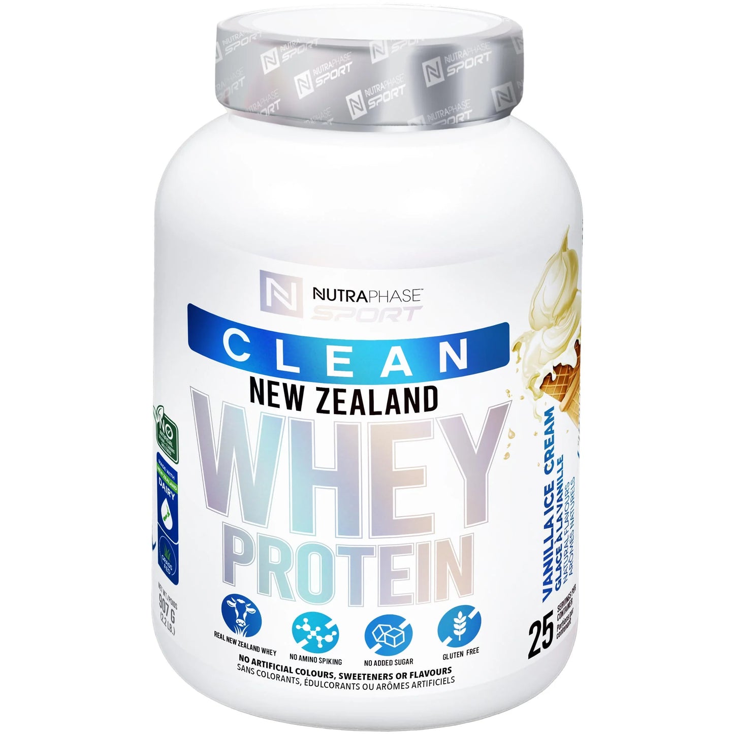 Nutraphase Sport Clean New Zealand Whey 25 serving