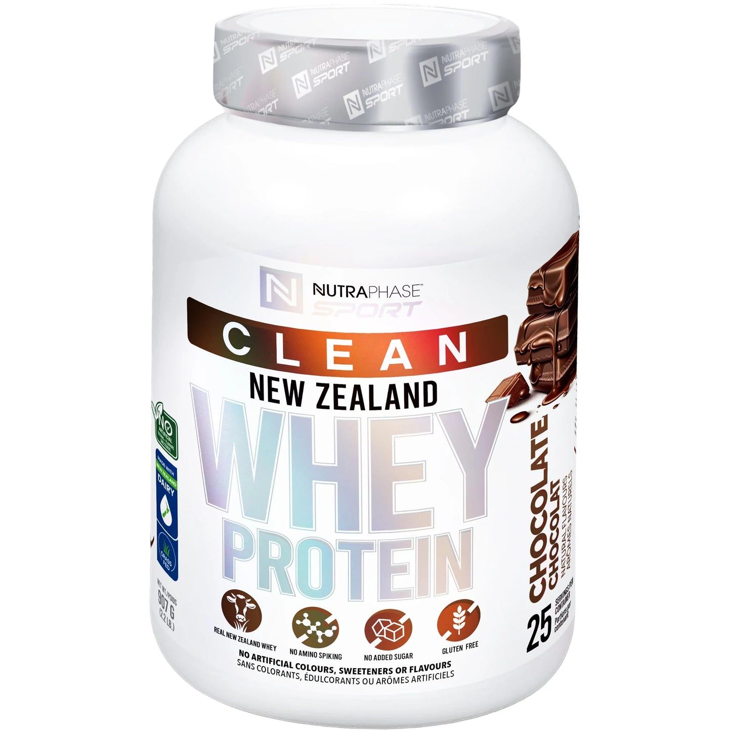 Nutraphase Sport Clean New Zealand Whey 25 serving