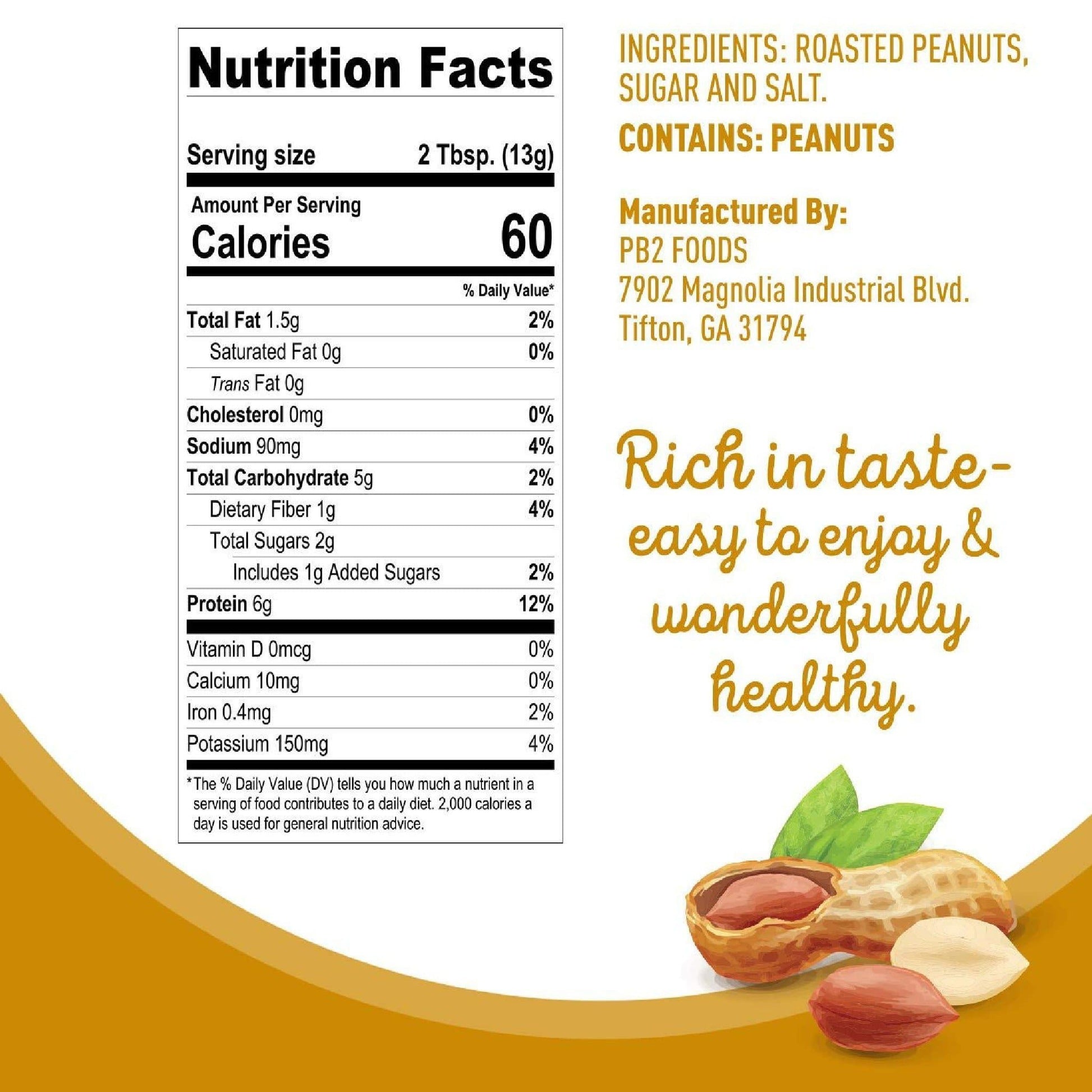 PB2 Original 1lb | HERC'S Nutrition Canada