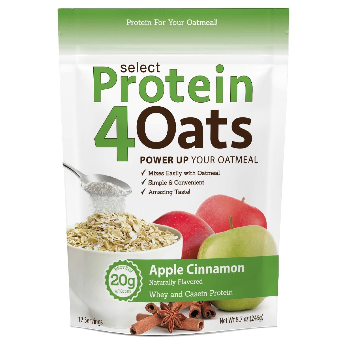PEScience Protein 4 Oats 246g | HERC'S Nutrition Canada
