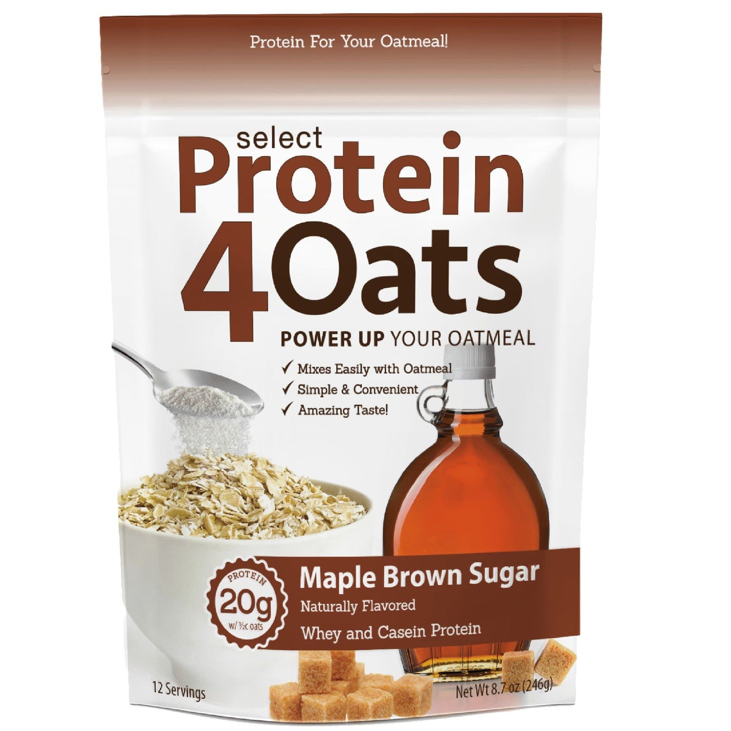 PEScience Protein 4 Oats 246g | HERC'S Nutrition Canada