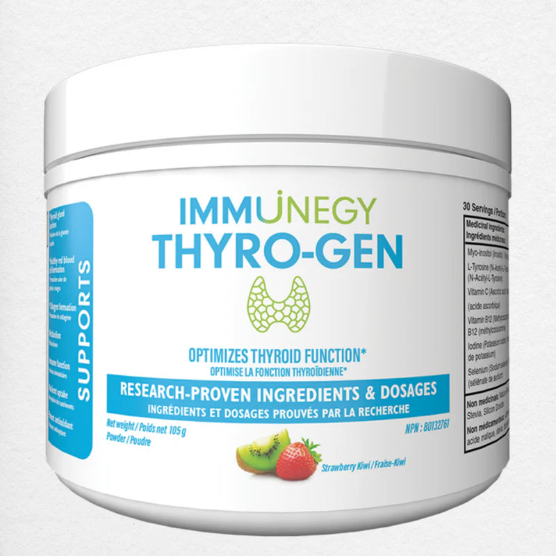 Immunegy Thyo-Gen 30 serving Strawberry Kiwi