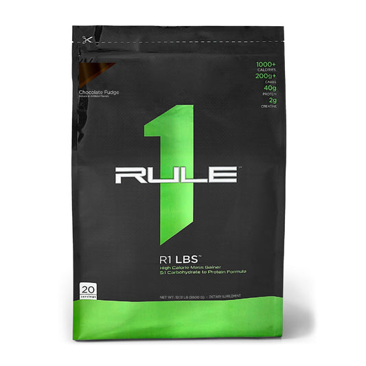 Rule1 LBS Mass Gainer 12lb | HERC'S Nutrition Canada